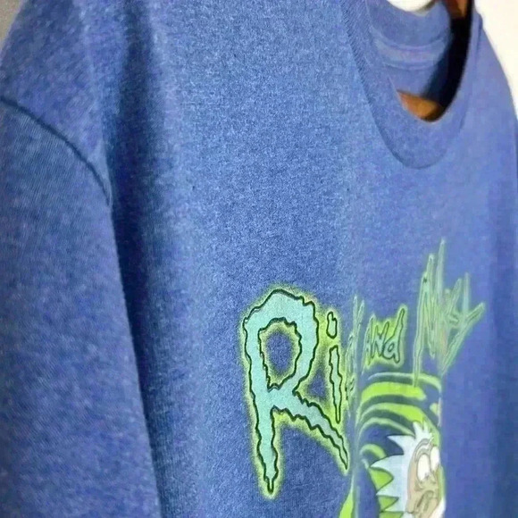 Rick and Morty Graphic Adult Large Cotton T-Shirt Cartoon Men's Women's Funny - Picture 4 of 5